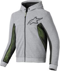 Alpinestars Chrome Air Sport kapucnis pulóver szürke-fekete-sötétkhaki