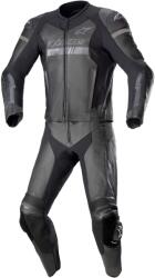 Alpinestars GP Force Chaser kétrészes motoros bőr kombinéz kompatibilis TECH-AIR 5 fekete