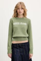 Guess Jeans pamut pulóver - zöld XL