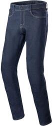 Alpinestars Radon Relaxed Fit Denim motoros farmer koptatott kék
