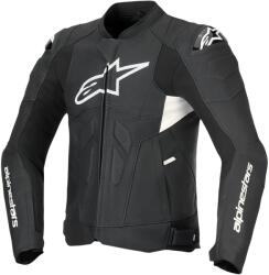 Alpinestars Dusk Airflow motoros bőrkabát fekete-fehér