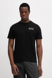 Guess pamut póló - fekete S - answear - 16 990 Ft