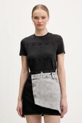 Tommy Jeans pamut póló - fekete XS - answear - 20 990 Ft