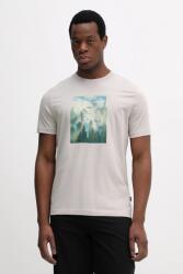 BOSS Orange pamut póló - bézs XXL - answear - 31 990 Ft