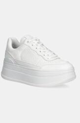 Michael Kors bőr sportcipő Hayes Lace Up - fehér Női 38.5