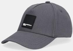 Karl Lagerfeld Jeans pamut baseball sapka - szürke Univerzális méret - answear - 21 990 Ft