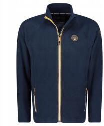Geographical Norway Férfi polár Geo Norway Tugim cipzáras kényelmes meleg felső polár pulóver (WY7443H/GN-Navy)