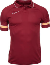 Nike Póló Nike Dri-fit Academy 21 Polo Ss Bordó CW6106 677 L (Academy 21 Polo)