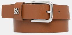 HUGO bőr öv - barna 80 - answear - 27 990 Ft