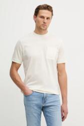 Karl Lagerfeld pamut póló - bézs S - answear - 55 390 Ft