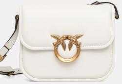 Pinko bőr táska - fehér Univerzális méret - answear - 135 990 Ft