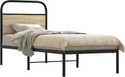 vidaXL ágykeret matrac nélkül 80x200 cm sonoma tölgyfa műfa (4100249)