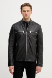 Karl Lagerfeld bőrdzseki - fekete 56