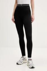 Tommy Jeans legging - fekete S - answear - 36 990 Ft