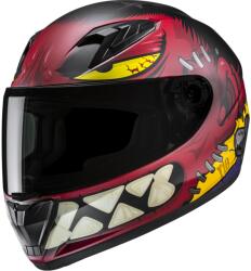 HJC Cască integrală pentru motocicletă pentru copii HJC Y10 Frank MC1SF roșu-negru-galben (HJC117871)