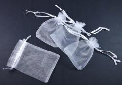 Aliga organza tasak fehér 12 x 18cm op. 24db SO-31-03 (so-32-03)
