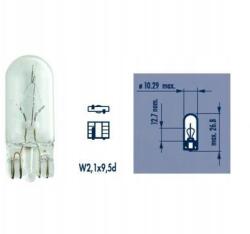 NARVA 510 513_B Teljes Üveg Burás Izzó 12V 2W Narva /10DB