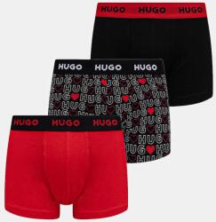 HUGO boxeralsó 3 db - piros S