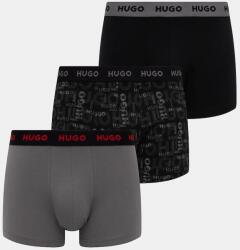 HUGO boxeralsó 3 db - szürke XL