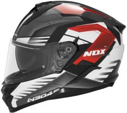 NOX Casca moto integrala NOX N304S CARVER negru-alb-rosu (AIM140-2278)