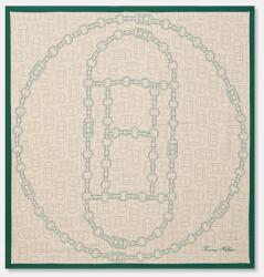 Tommy Hilfiger selyem kendő - bézs Univerzális méret - answear - 36 990 Ft