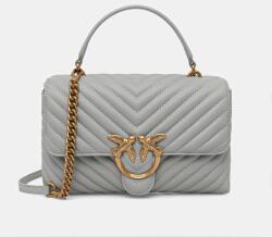 Pinko bőr táska - szürke Univerzális méret - answear - 156 990 Ft