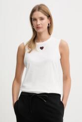Pinko pamut top - fehér XS