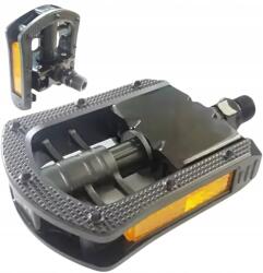 FP Összecsukható kerékpár pedálok városi kerékpárhoz, alumínium-műanyag fényvisszaverők (FP-875A)