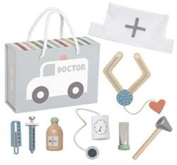 Edu Toys Jabadabado: Orvosi játékkészlet kistáskával - Ezüstszürke JabaW7261