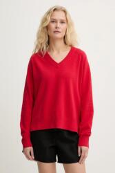 Levi's pulóver TARA SUPER SOFT VNECK - piros M