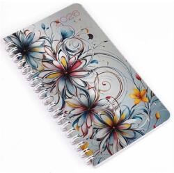 Realsystem Zsebnaptár 2026 heti B/6 REAL spirál, álló elrendezés, absztrakt (8711-56)