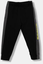 GUESS gyerek pamut melegítőnadrág - fekete 96-104