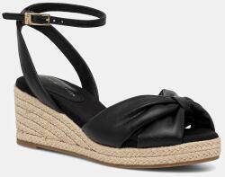 Tommy Hilfiger szandál TH BOW MID CORK WEDGE - fekete Női 39