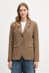 Tommy Hilfiger gyapjúkeverék felső - barna 38