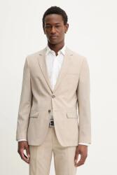 HUGO gyapjú kabát Arti253X - bézs 54