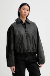 Tommy Jeans rövid kabát - fekete XL - answear - 94 990 Ft