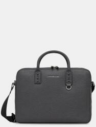 Tommy Hilfiger bőr laptop táska - szürke Univerzális méret
