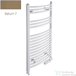 Radeco ADAMO AD7-600/L 1630x650 törölközőszárítós radiátor, SATURN 7 (metál homok) színben (Radeco_ADAMO_AD7_600_L_SATURN7)