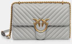 Pinko bőr táska - szürke Univerzális méret - answear - 148 990 Ft