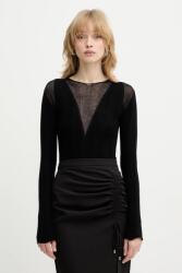 PINKO pulóver gyapjúkeverékből - fekete L - answear - 93 990 Ft