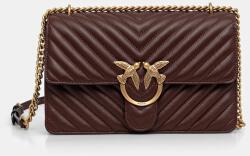 Pinko bőr táska - burgundia Univerzális méret - answear - 148 990 Ft