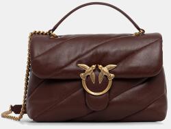 Pinko bőr táska - burgundia Univerzális méret - answear - 160 990 Ft