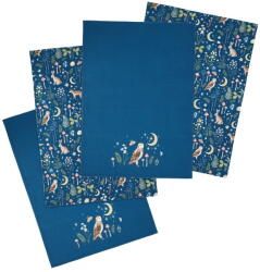 Catherine Lansfield Pamut konyharuha szett 4 db-os 50x70 cm Enchanted Twilight Animals - Catherine Lansfield