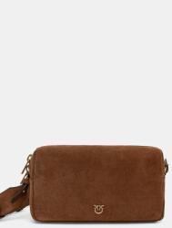 Pinko velúr táska Horizontal - barna Univerzális méret - answear - 135 990 Ft