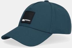 Karl Lagerfeld Jeans pamut baseball sapka - türkiz Univerzális méret