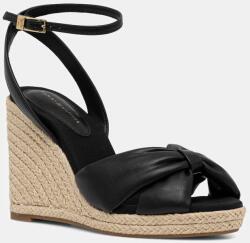 Tommy Hilfiger szandál TH BOW HIGH CORK WEDG - fekete Női 36