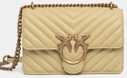 Pinko bőr táska - sárga Univerzális méret - answear - 119 990 Ft