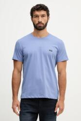 BOSS pamut póló - kék L - answear - 17 990 Ft