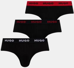 HUGO alsónadrág 3 db - fekete S
