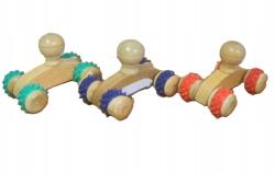 Domotti Fa masszírozó gép fogantyúval 4 görgővel (45398)